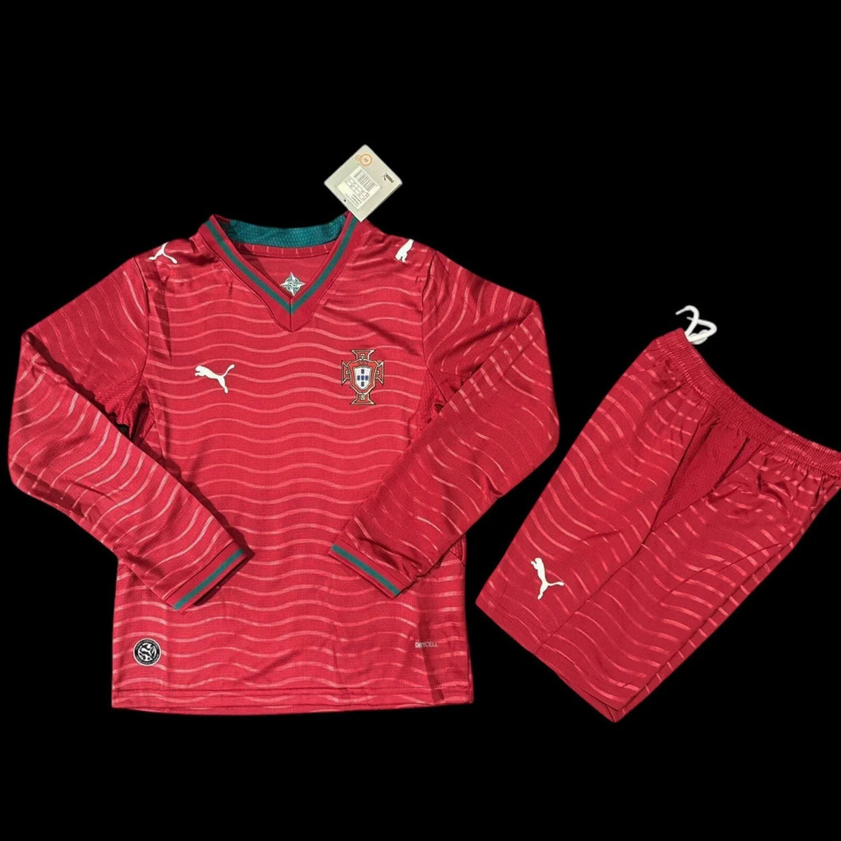 Maillot enfant Portugal 26/27 version fan — vue face