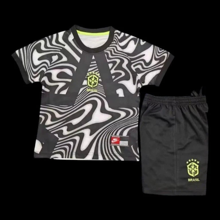 Maillot enfant Brésil 26/27 version fan — vue face