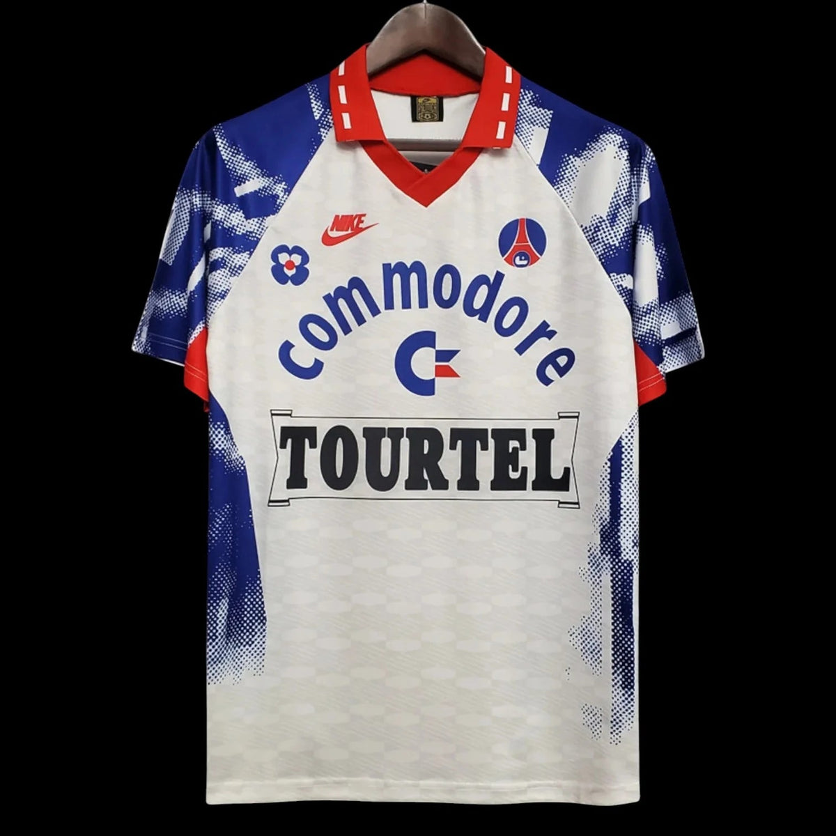 Maillot Paris SG 93/94 version fan — vue face