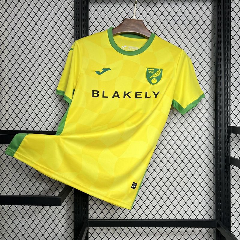 Maillot Norwich 24/25 version fan — vue face