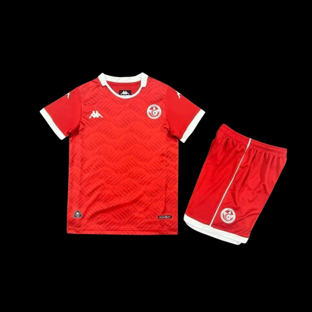 Maillot enfant Tunisie 26/27 version fan — vue face