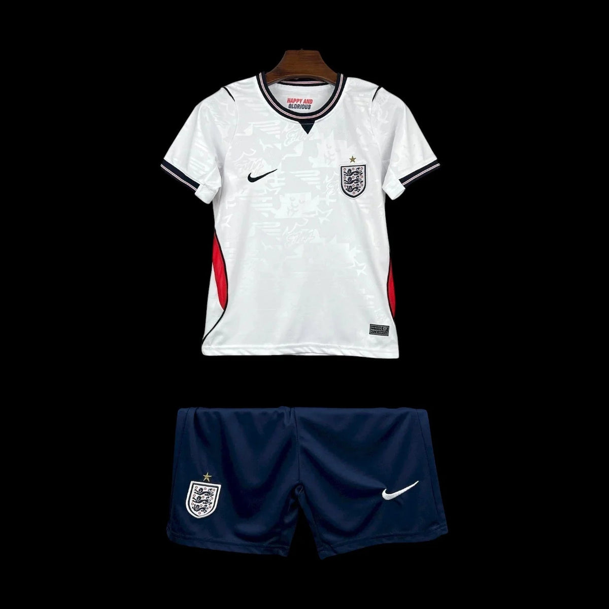 Maillot enfant Angleterre 26/27 version fan — vue face