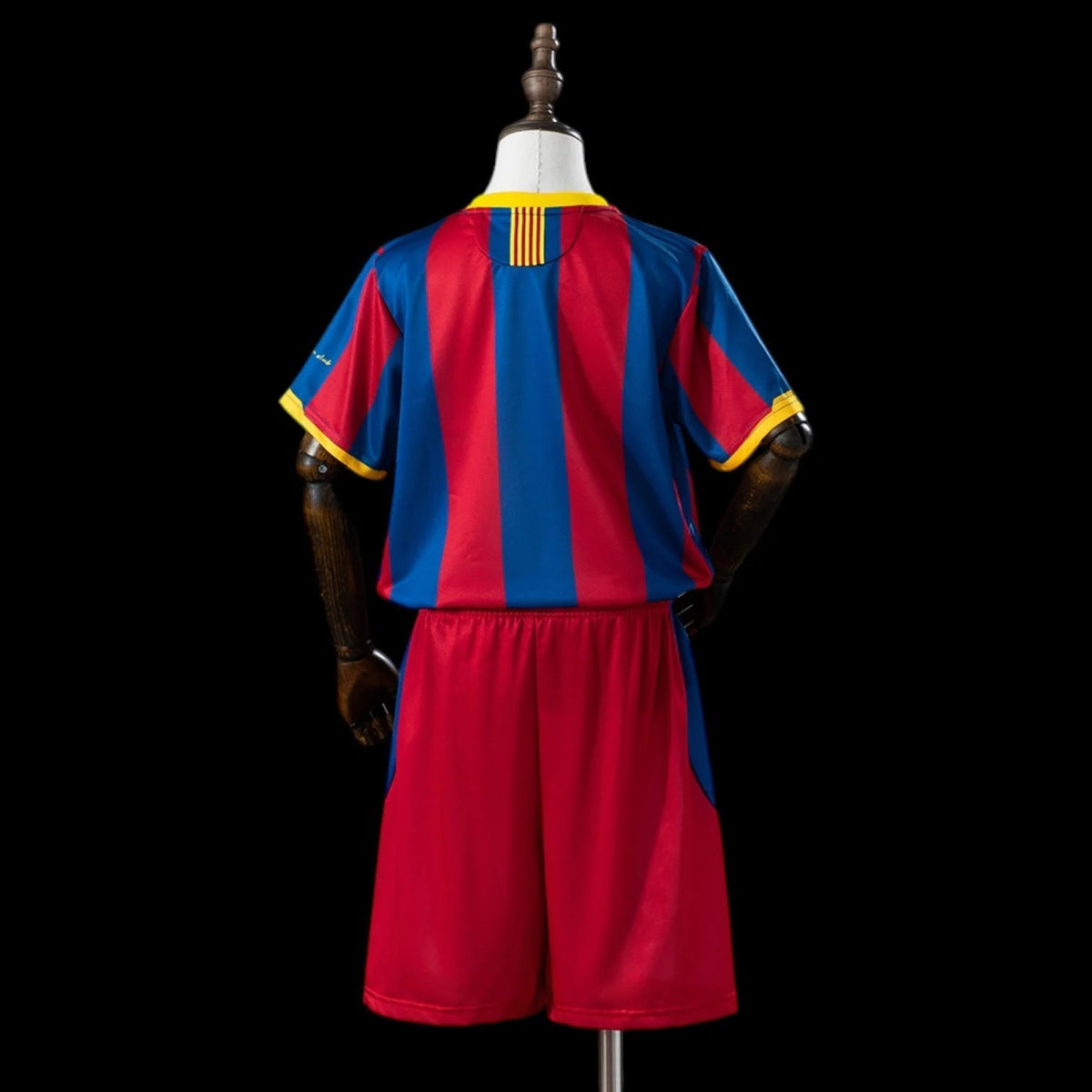 Maillot enfant FC Barcelone 10/11 version fan — vue dos