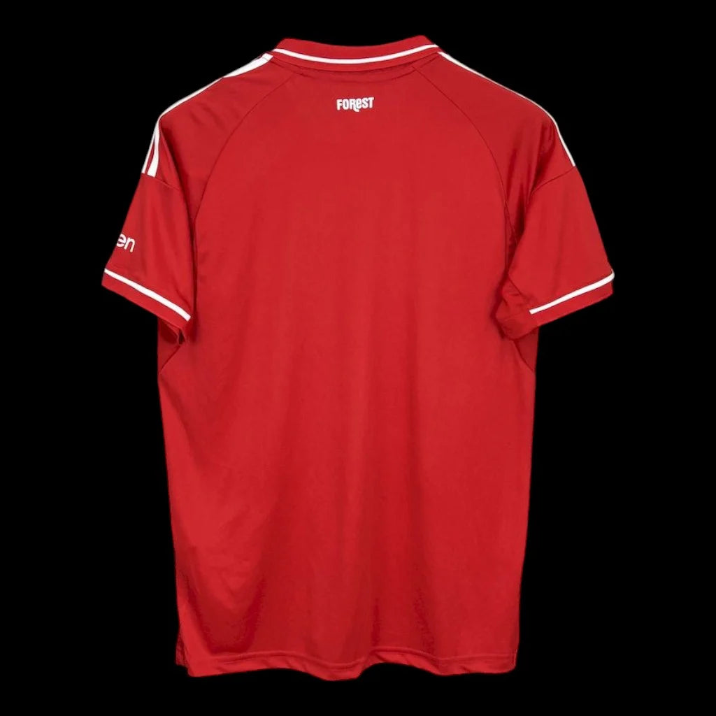 Maillot Nottingham Forest FC 25/26 version fan — vue dos