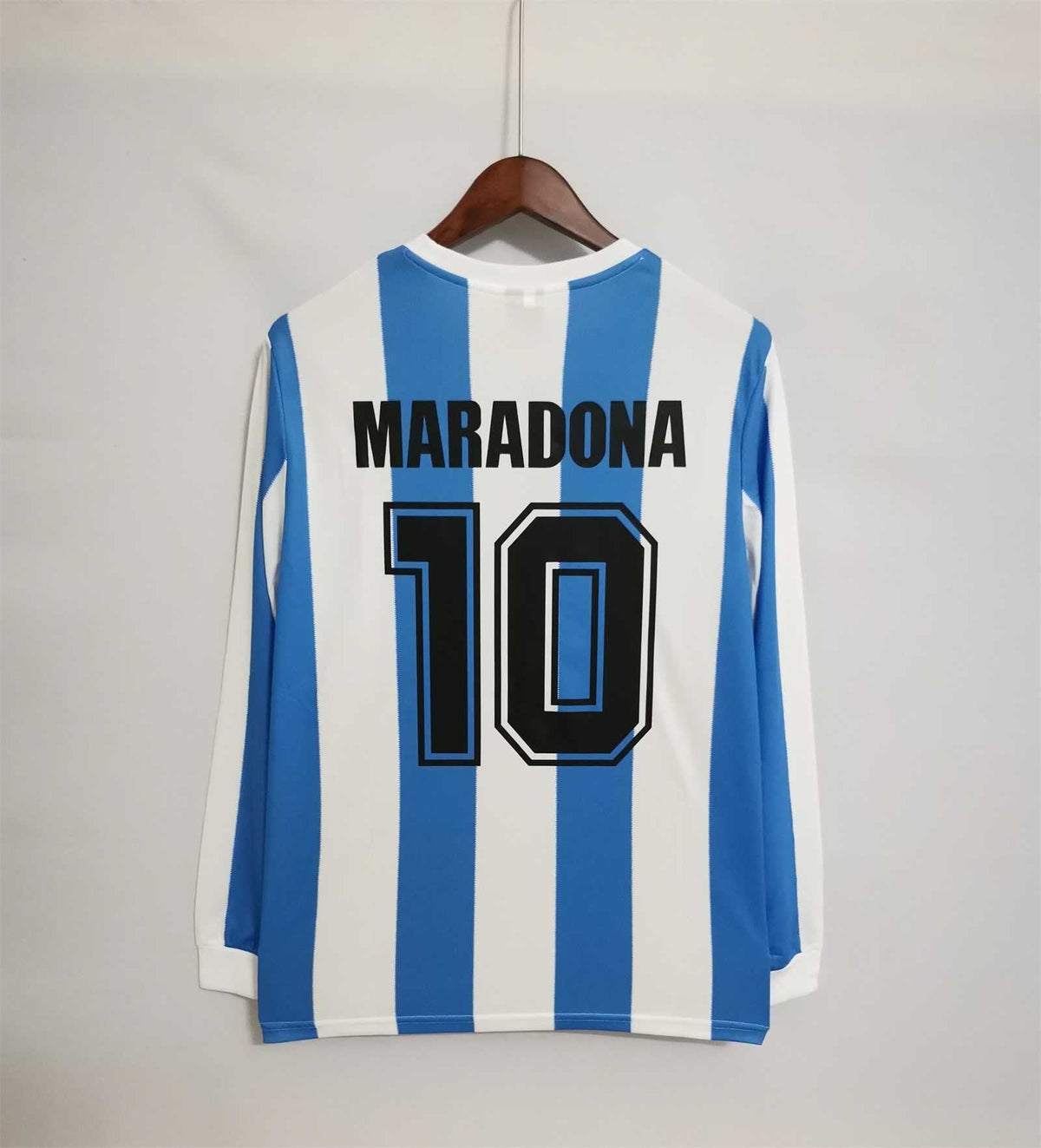 Maillot manches longues Argentine 1986 version fan — vue dos