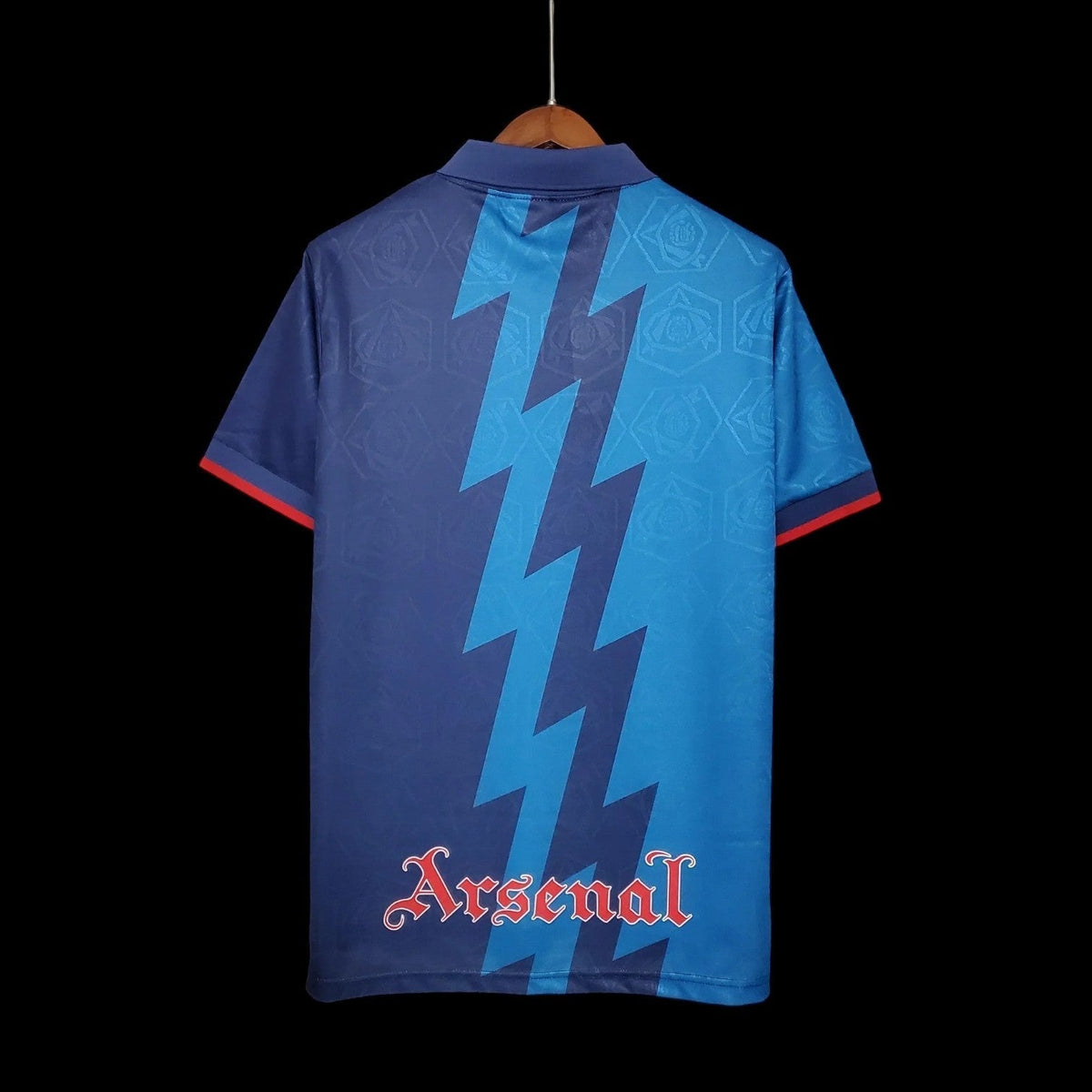 Maillot Arsenal 95/96 version fan — vue dos