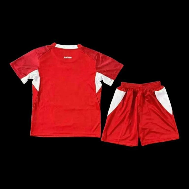 Maillot enfant Suisse 26/27 version fan — vue dos