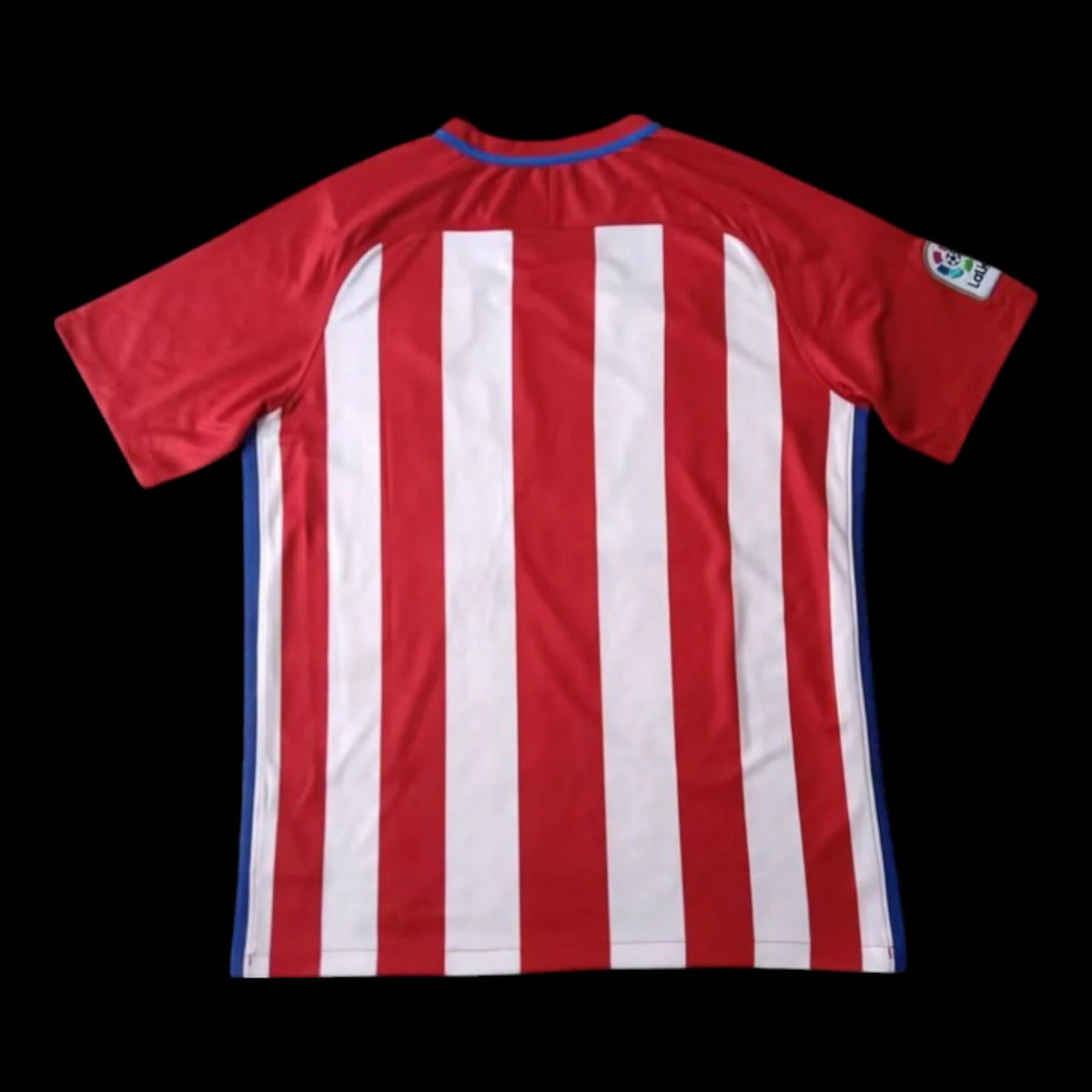 Maillot Atlético Madrid 2002 version fan — vue dos