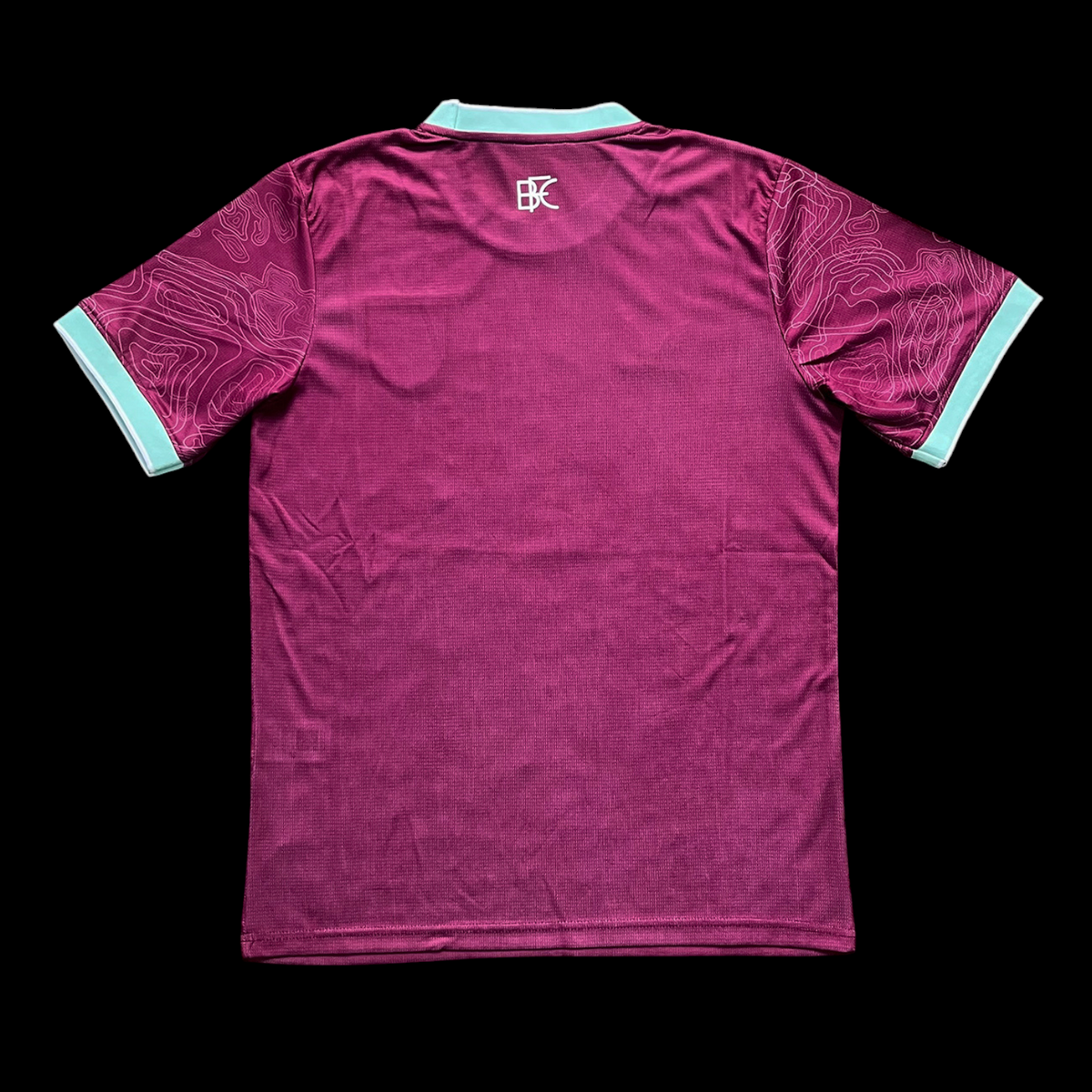 Maillot Burnley 25/26 version fan — vue dos