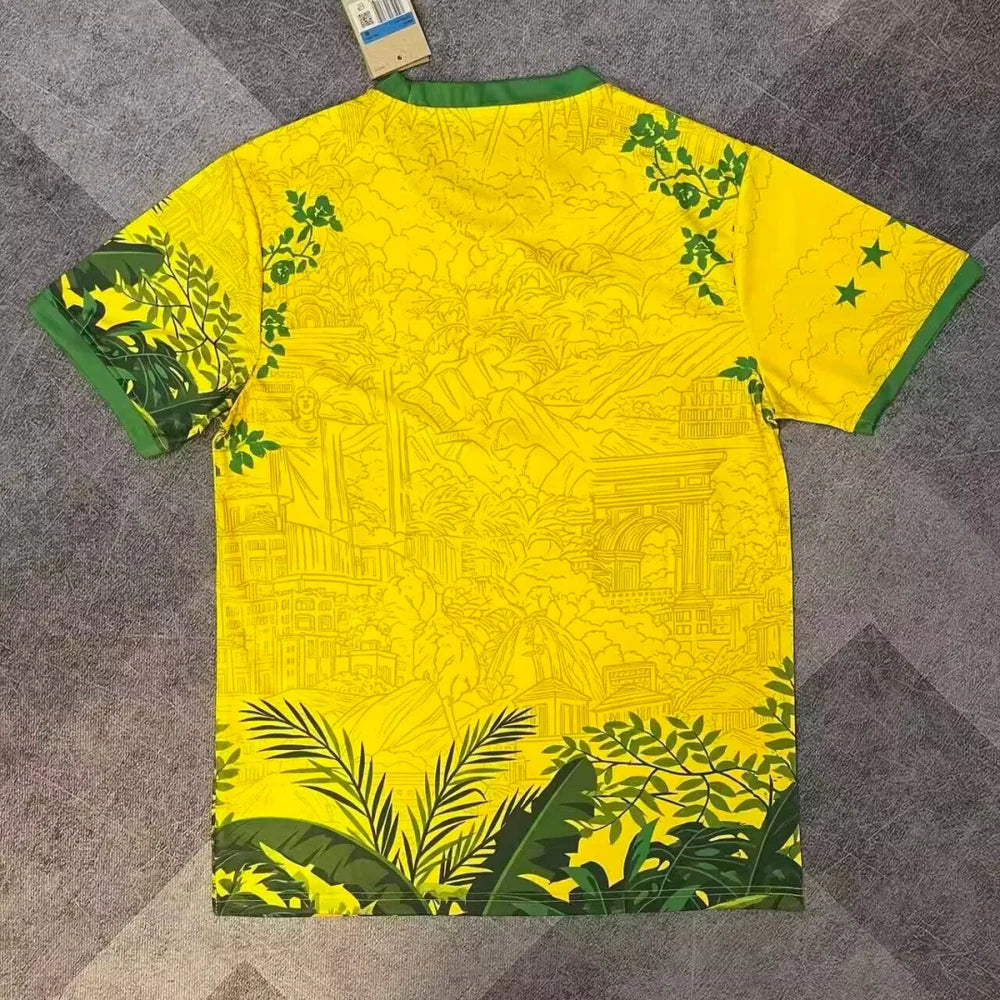 Maillot Brésil 2026 version fan — vue dos