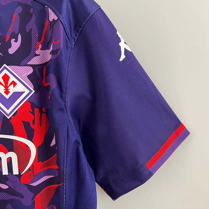 Maillot Fiorentina 23/24 version fan — vue dos