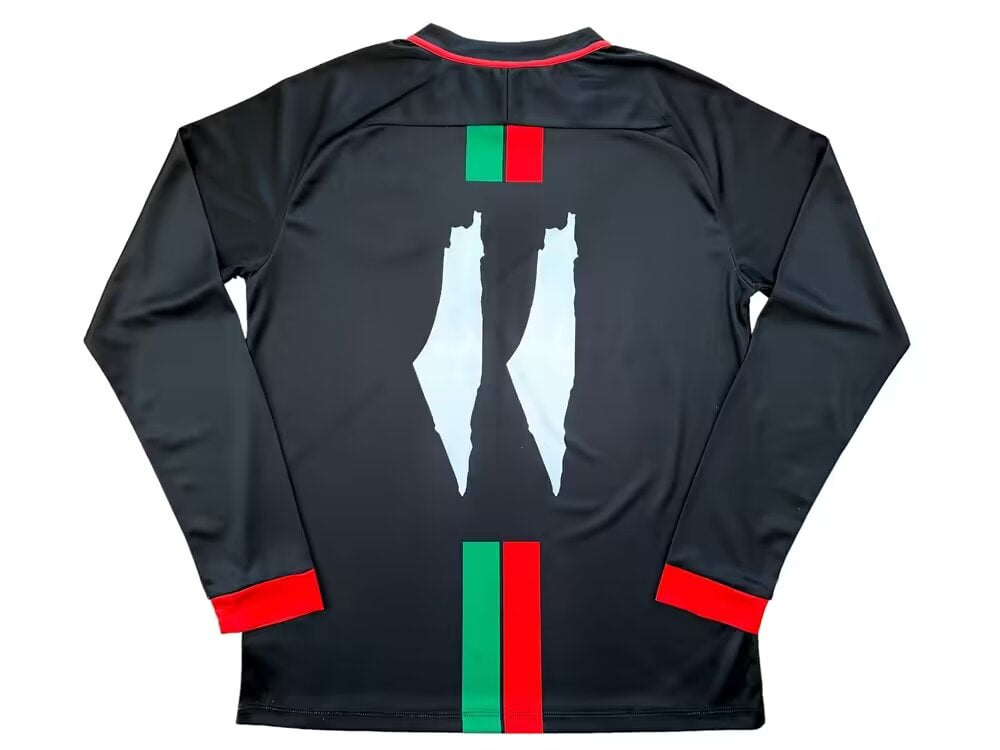 Maillot manches longues Palestine 24/25 version fan — vue dos