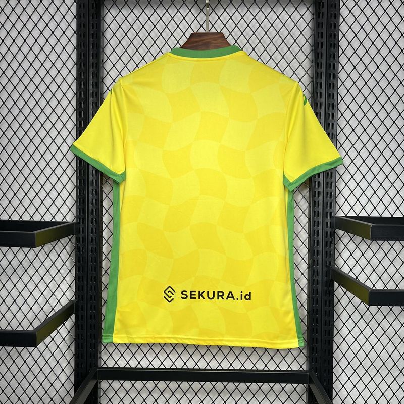 Maillot Norwich 24/25 version fan — vue dos