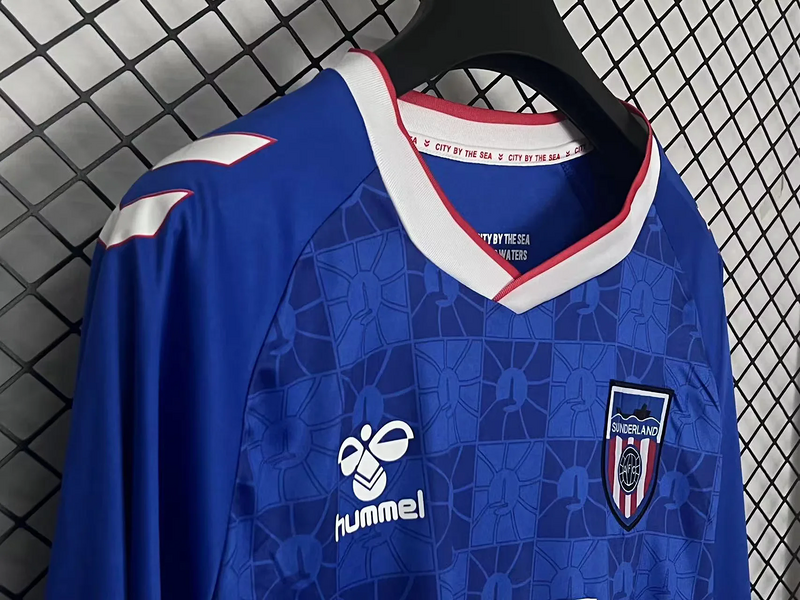 Maillot manches longues Sunderland 25/26 version fan — vue detail