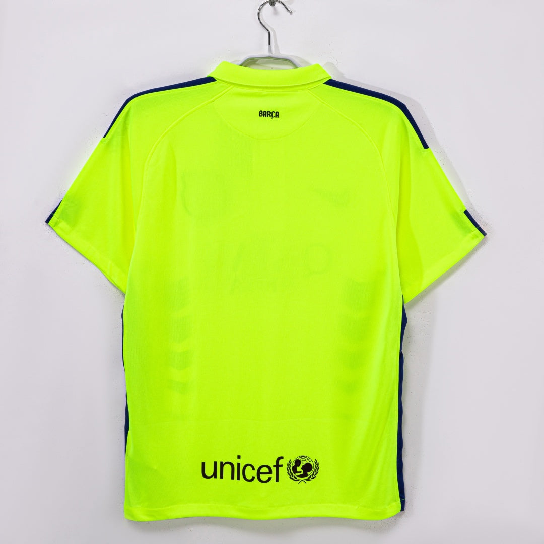 Maillot FC Barcelone 14/15 version fan — vue dos