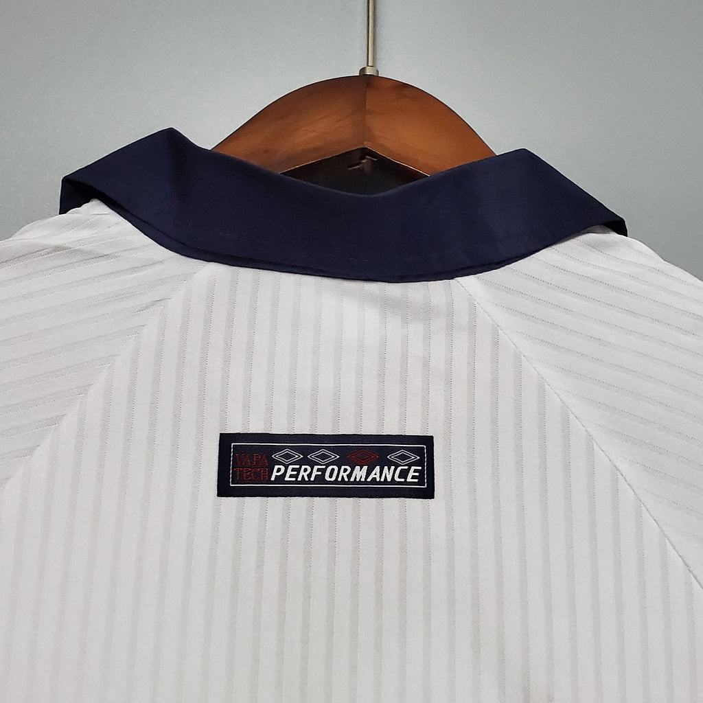 Maillot manches longues Angleterre 1998 version fan — vue detail