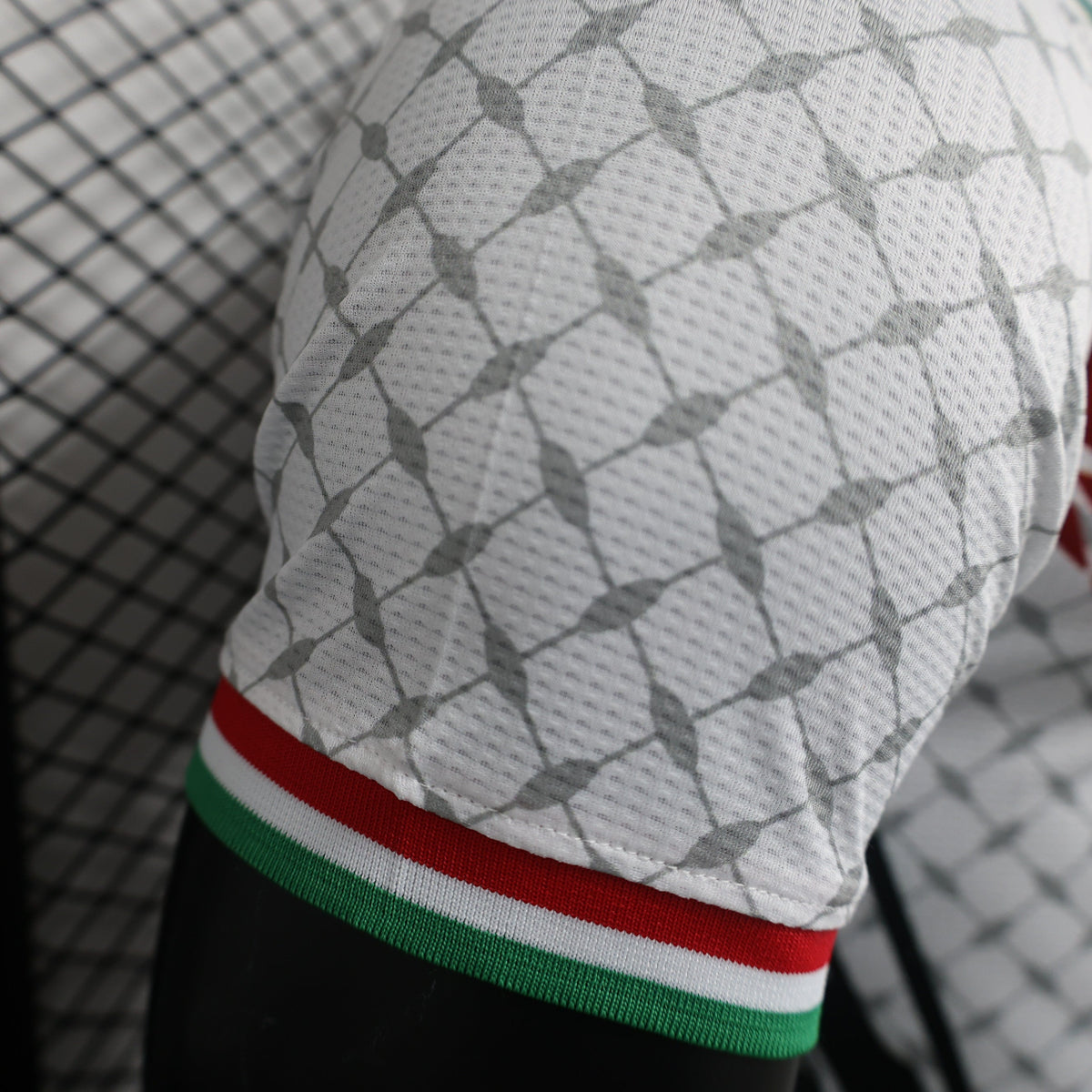 Maillot Palestine version fan — vue detail