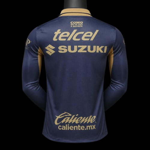 Maillot manches longues Pumas UNAM 26/27 version joueur — vue dos