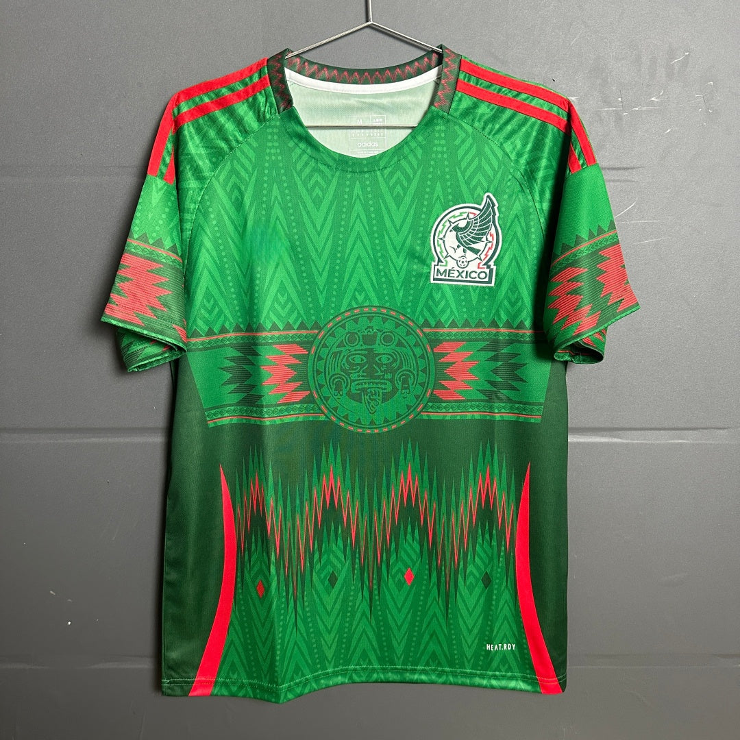 Maillot Mexique 2026 version fan — vue face