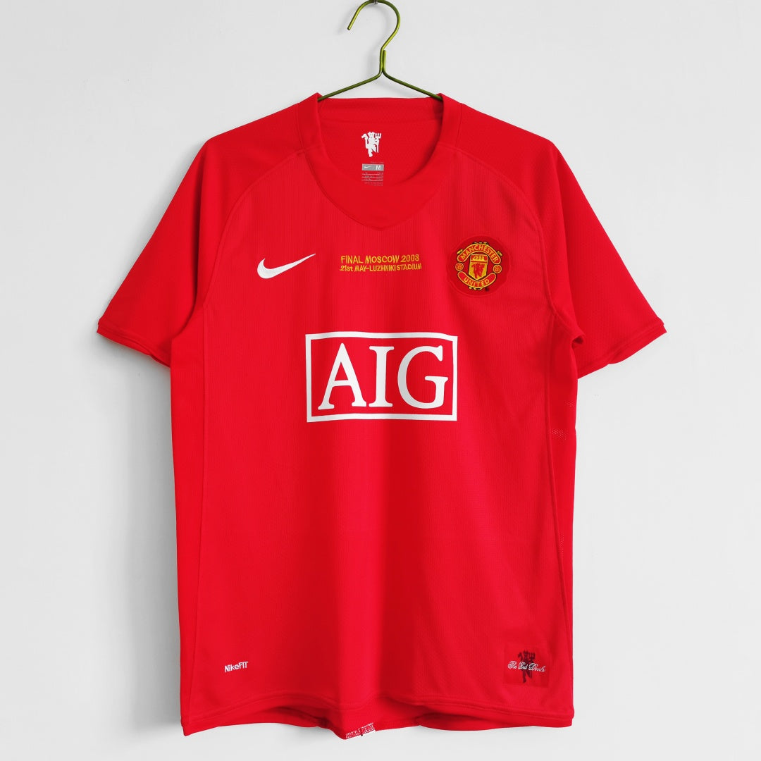 Maillot Manchester United 2007 version fan — vue face