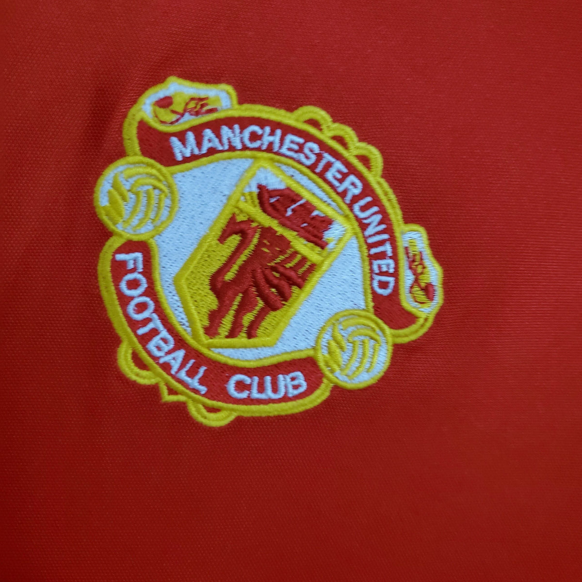 Maillot Manchester United 85/86 version fan — vue dos