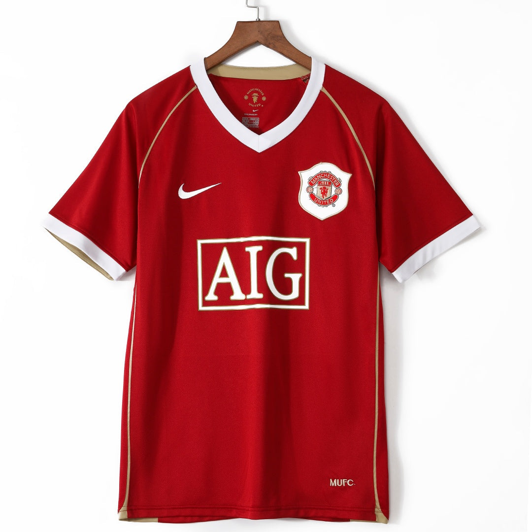 Maillot Manchester United 06/07 version fan — vue face