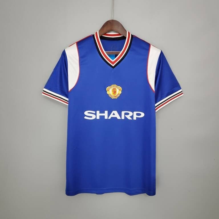 Maillot Manchester United 85/86 version fan — vue face