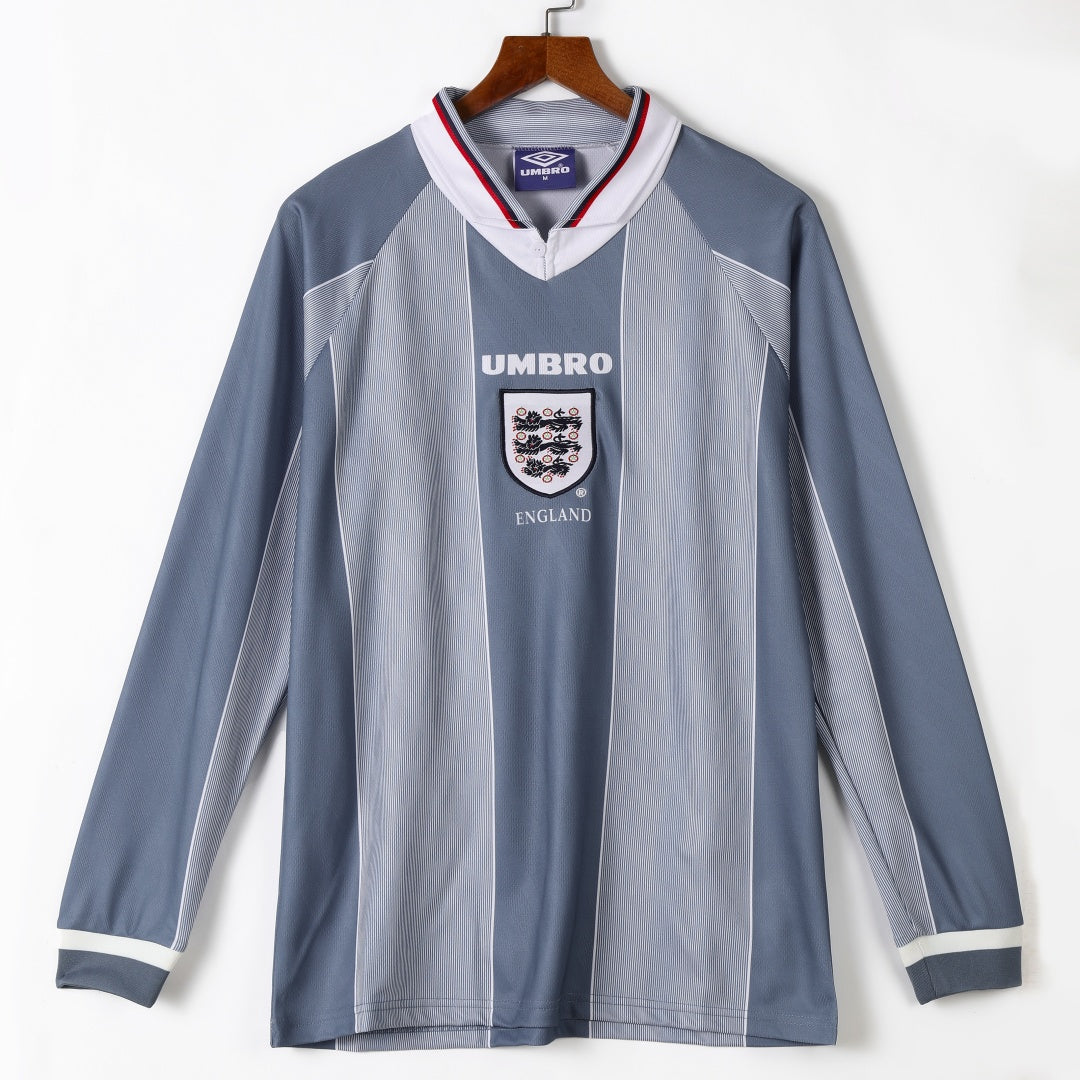 Maillot manches longues Angleterre 1996 version fan — vue face