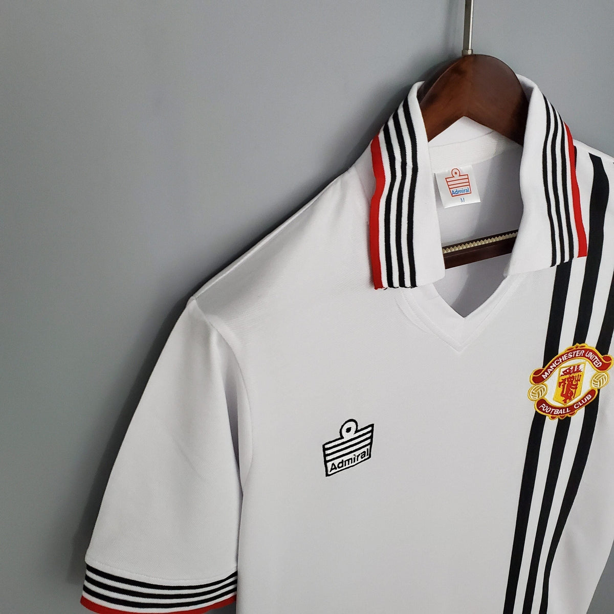 Maillot Manchester United 75/80 version fan — vue detail