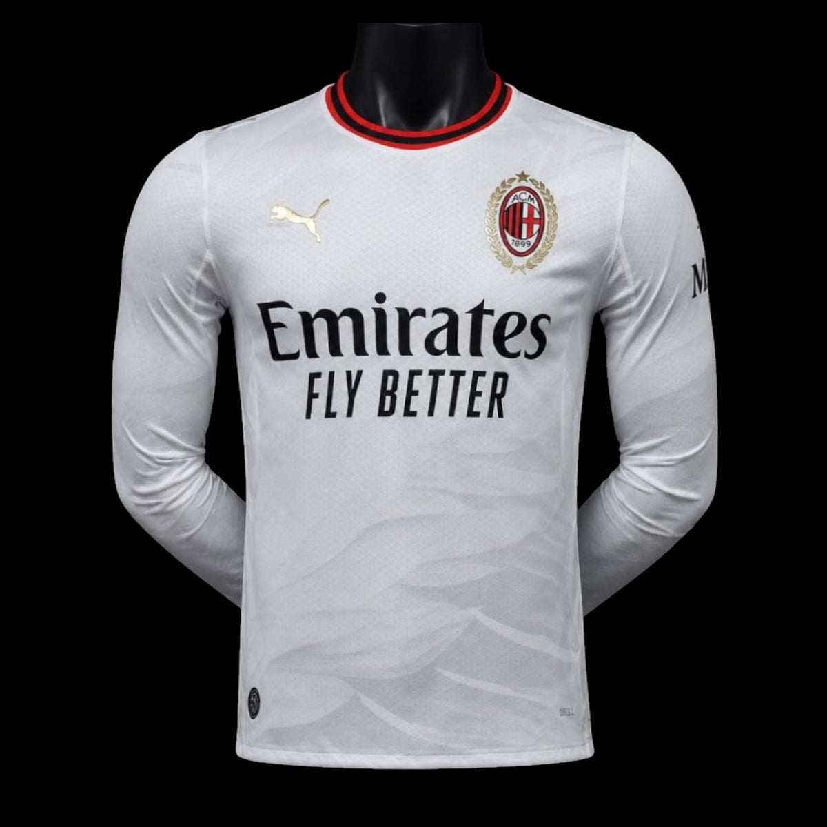 Maillot manches longues Milan AC 26/27 version joueur — vue face