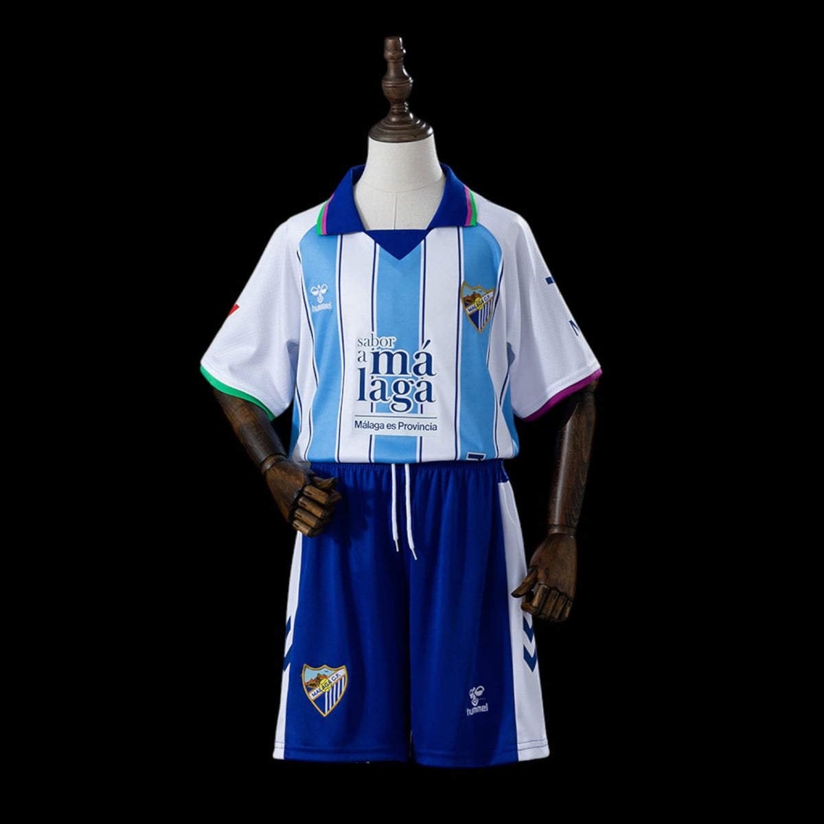 Maillot enfant Malaga 26/27 version fan — vue face