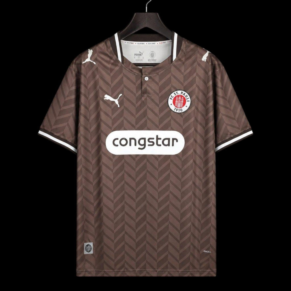 Maillot St Pauli 26/27 version fan — vue face