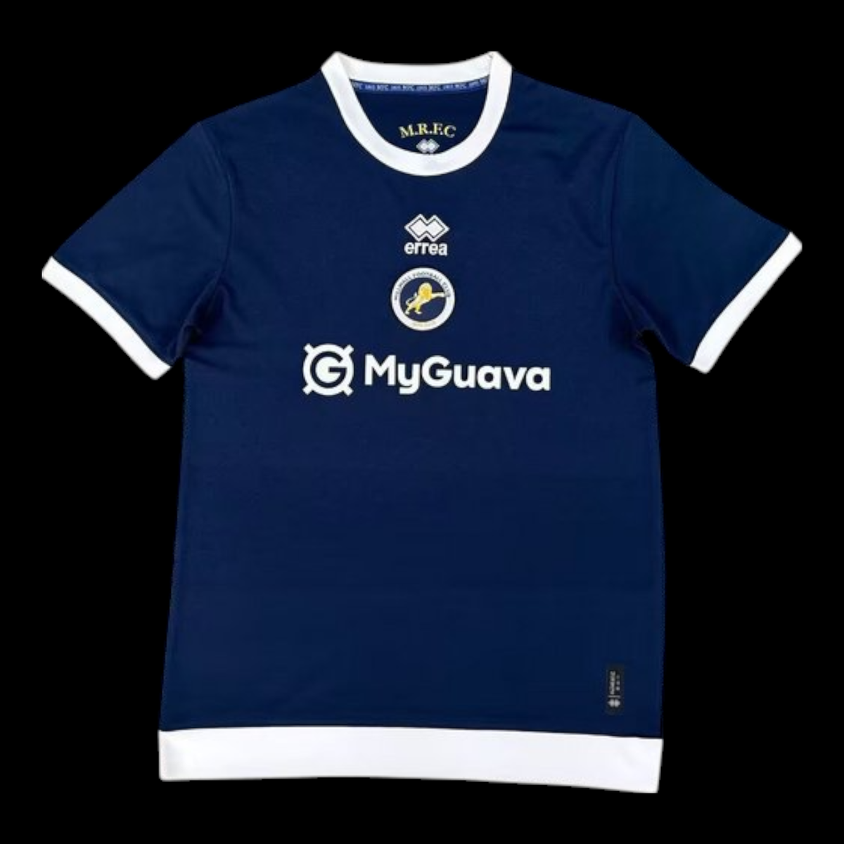 Maillot Millwall 25/26 version fan — vue face