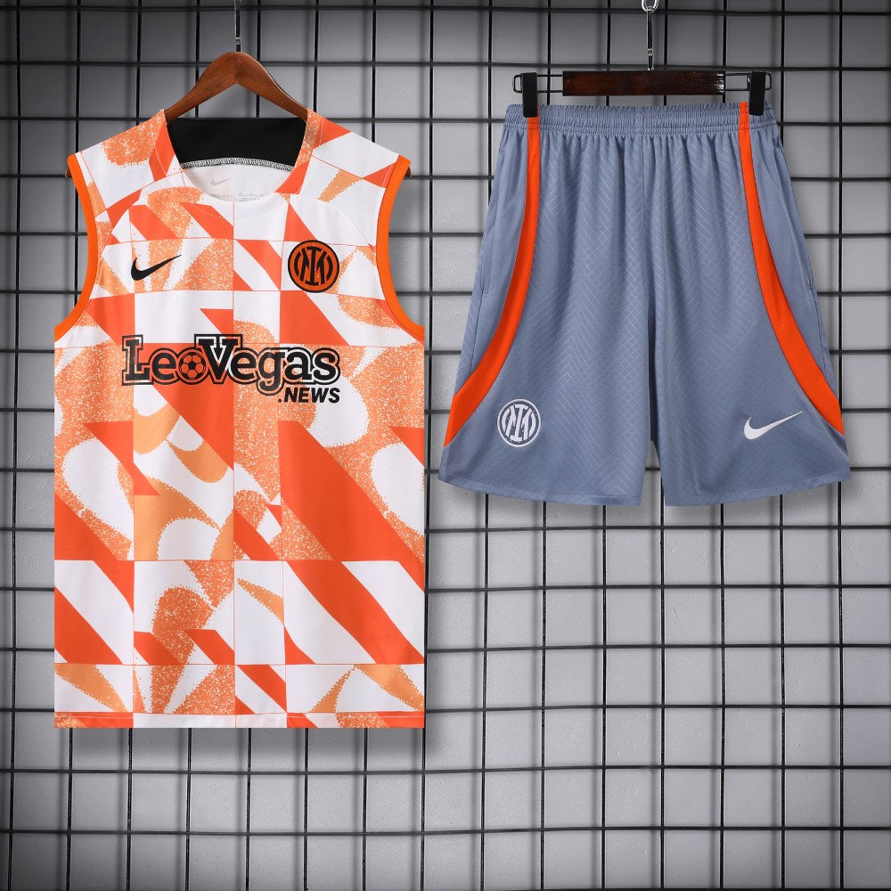 Ensemble Débardeur Inter Milan Orange 23/24