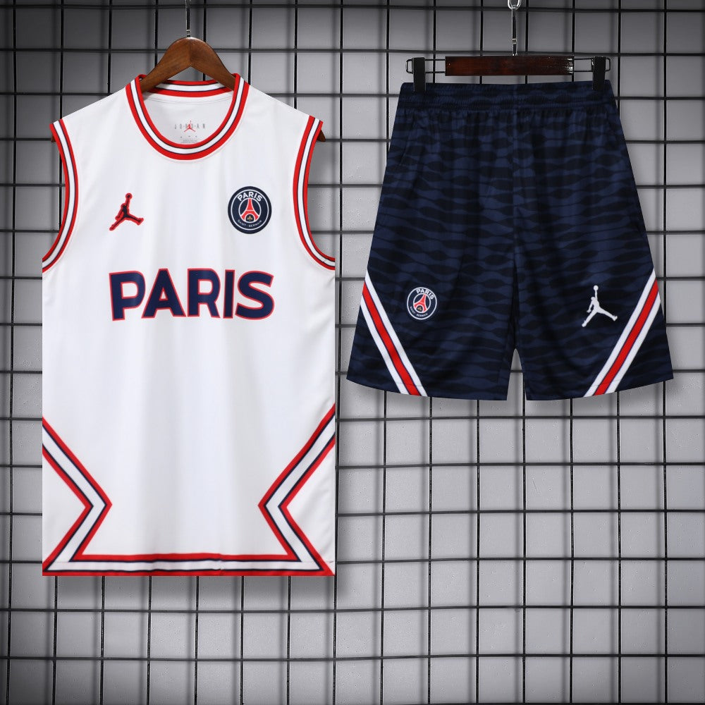 Ensemble Débardeur PSG Blanc 22/23