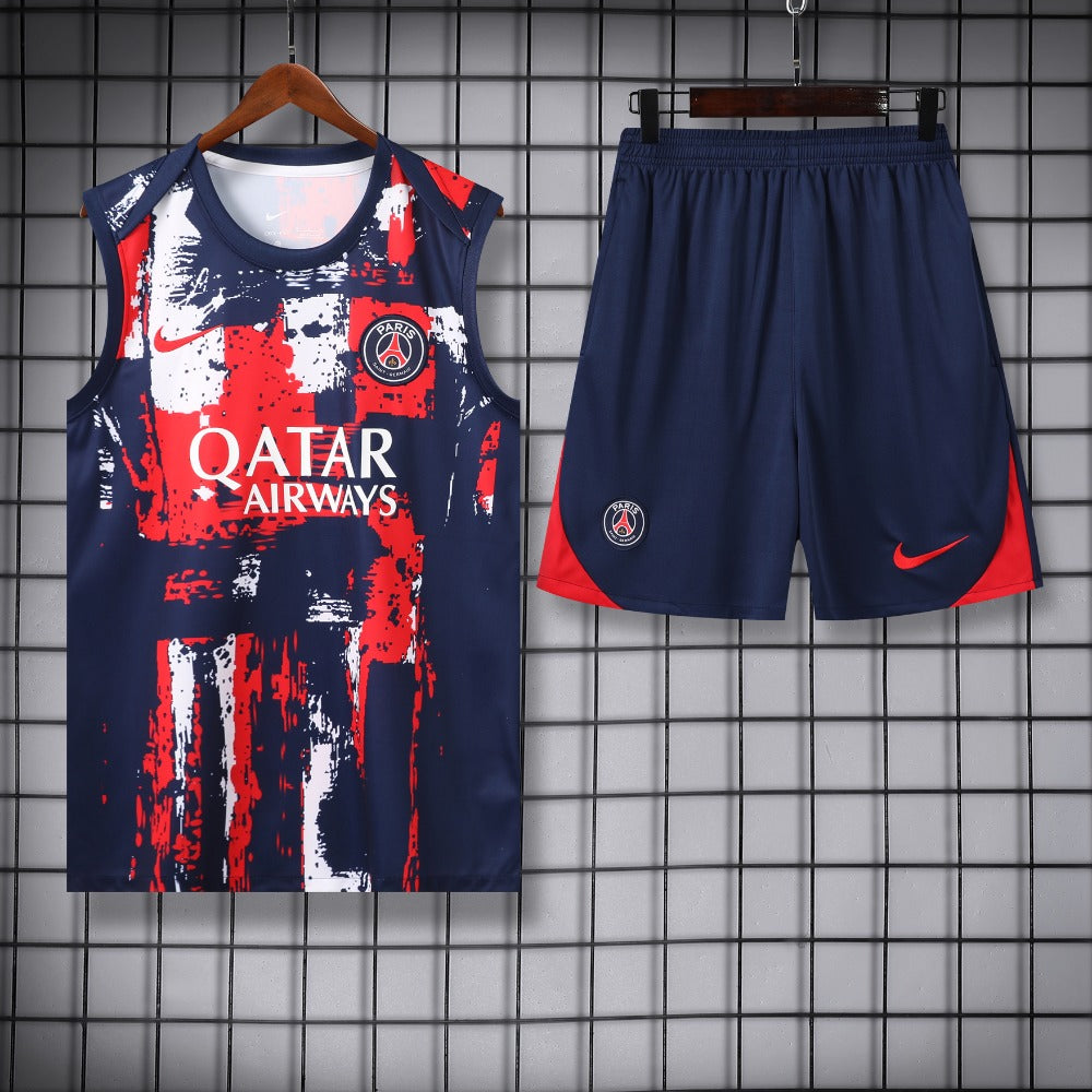 Ensemble Débardeur PSG Concept Bleu & Rouge 24/25