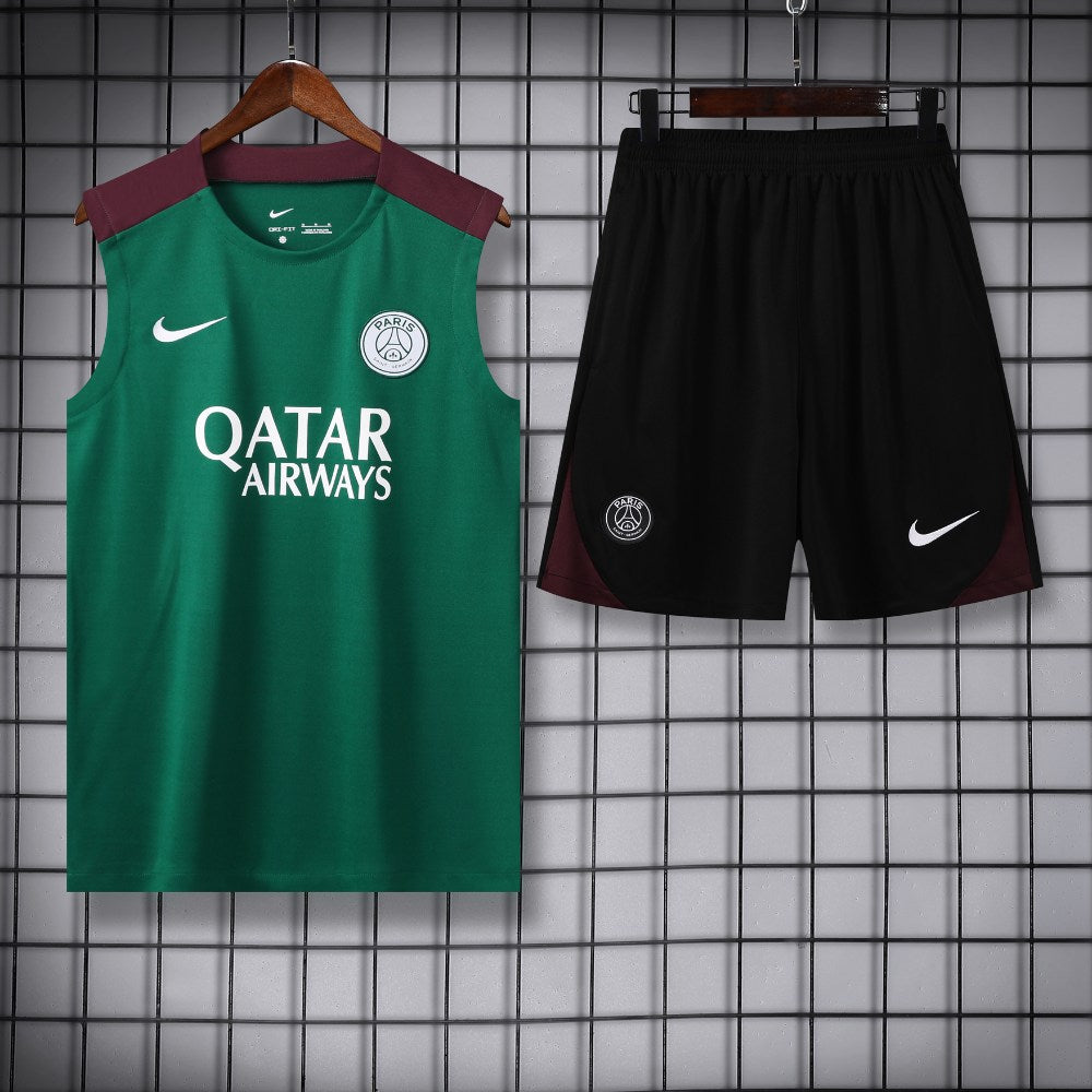 Ensemble Débardeur PSG Vert 24/25
