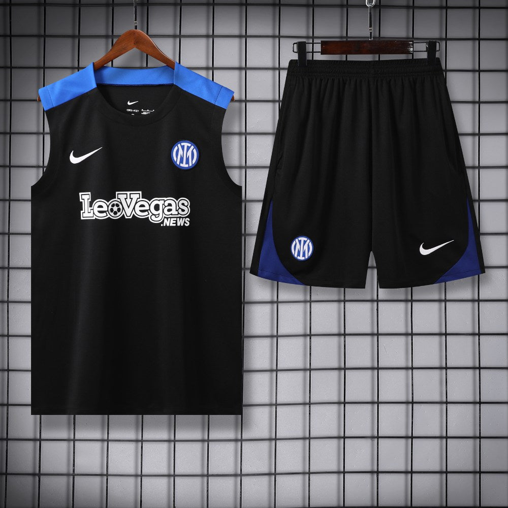 Ensemble Débardeur Inter Milan Noir 24/25