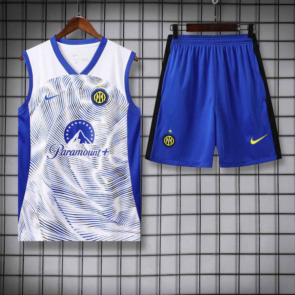 Ensemble Débardeur Inter Milan Blanc 24/25