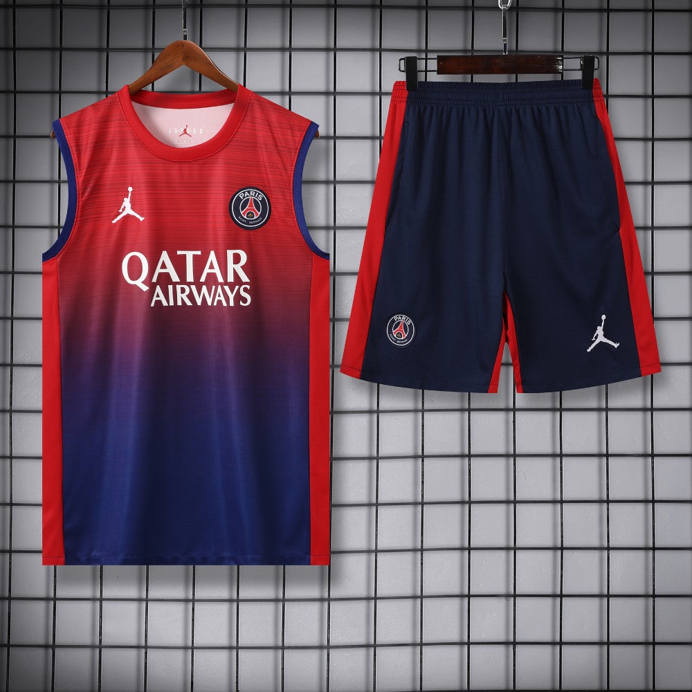 Ensemble Débardeur PSG Rouge & Bleu 24/25