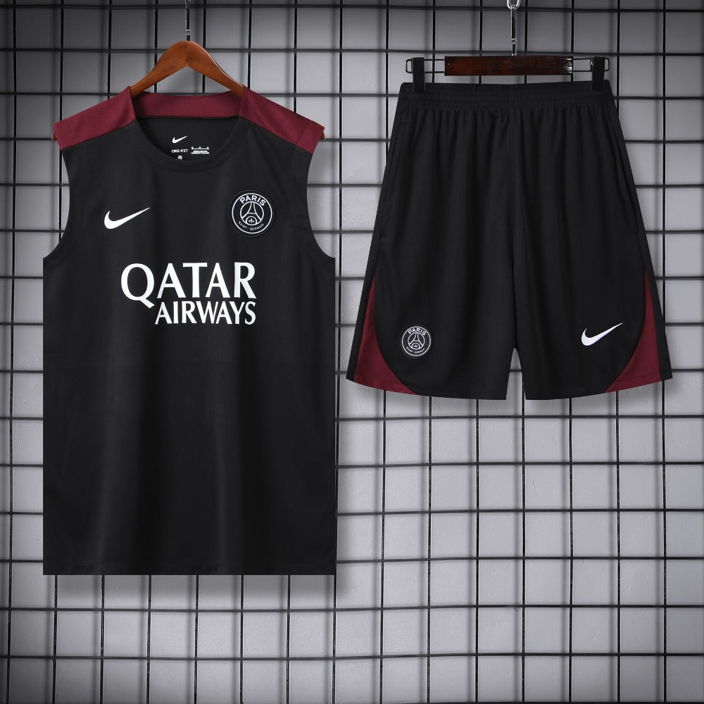 Ensemble Débardeur PSG Noir 24/25