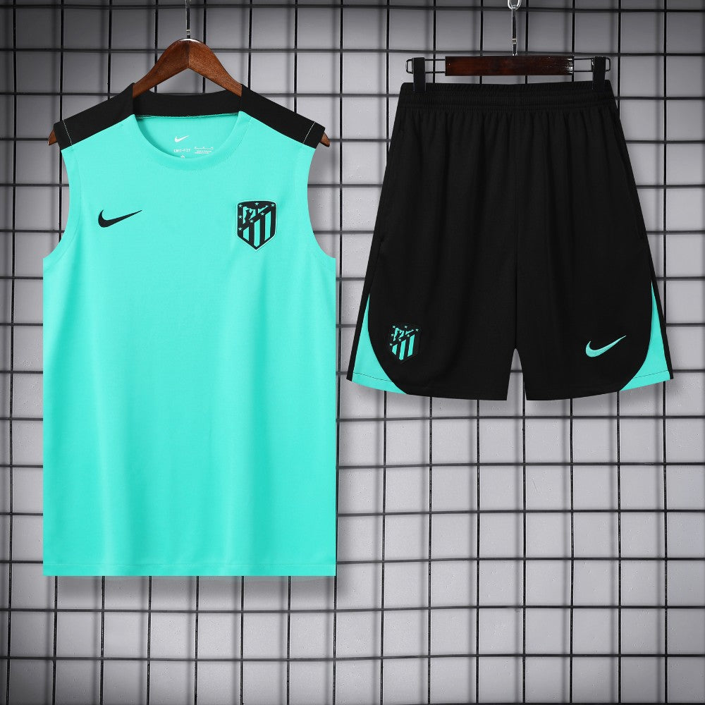Ensemble Débardeur Atletico Madrid Bleu Clair 24/25
