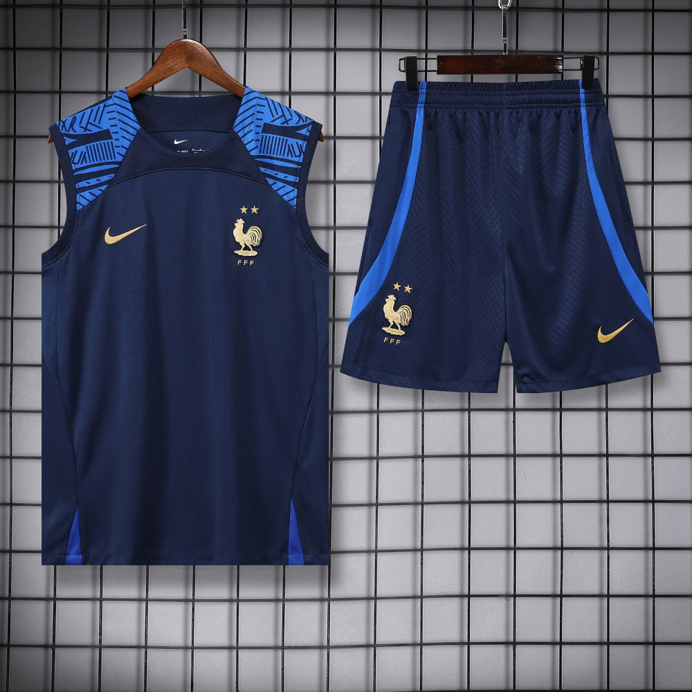 Ensemble Débardeur Équipe de France Bleu 2022