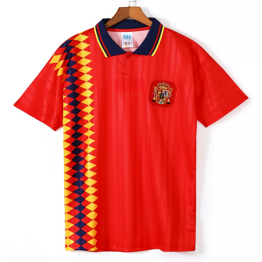 Maillot Espagne 1994 version fan — vue face