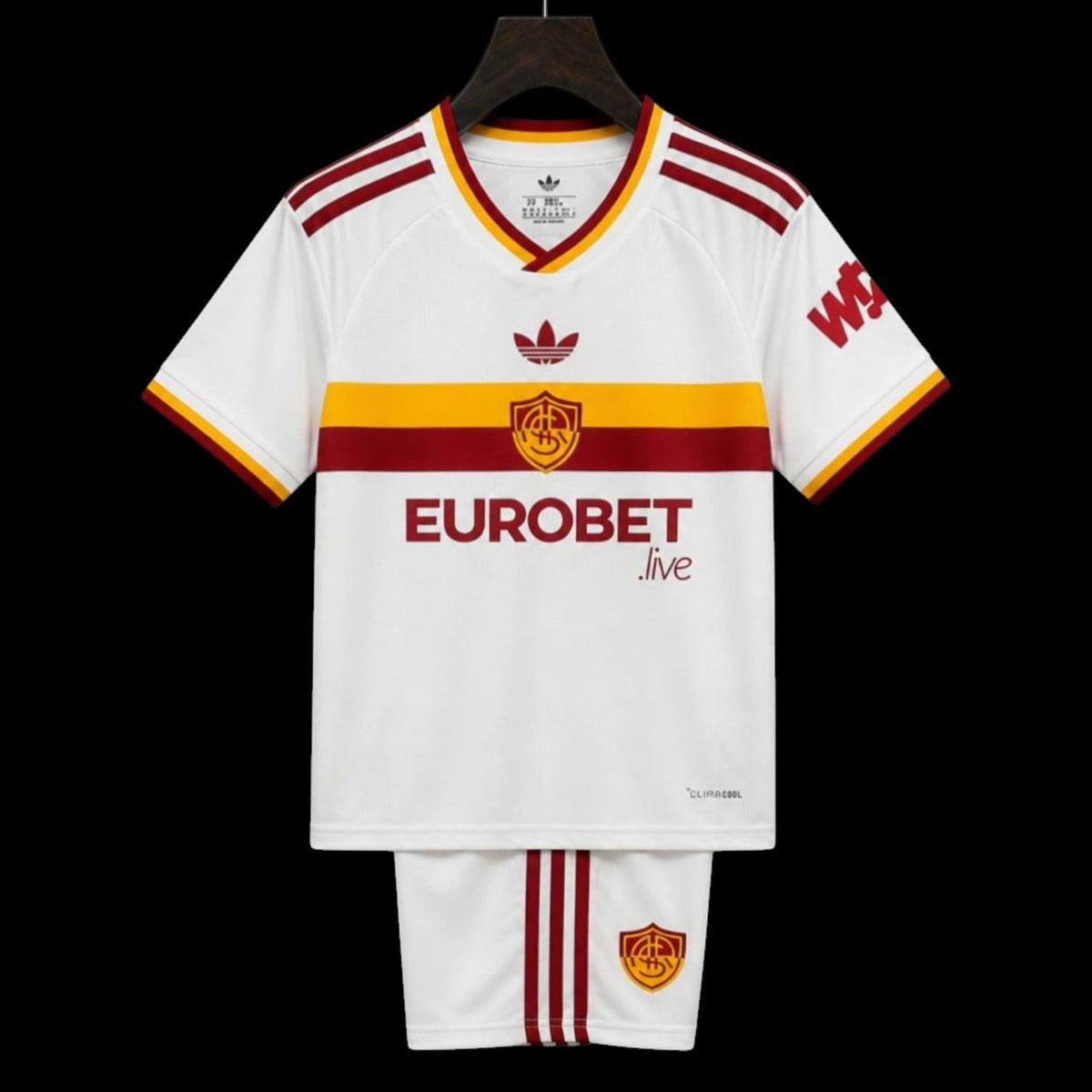 Maillot enfant AS Roma 26/27 version fan — vue face