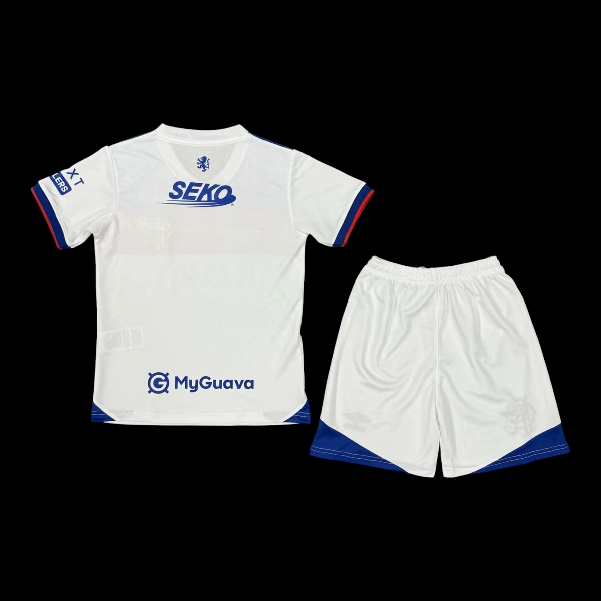 Maillot enfant Rangers FC 25/26 version fan — vue dos
