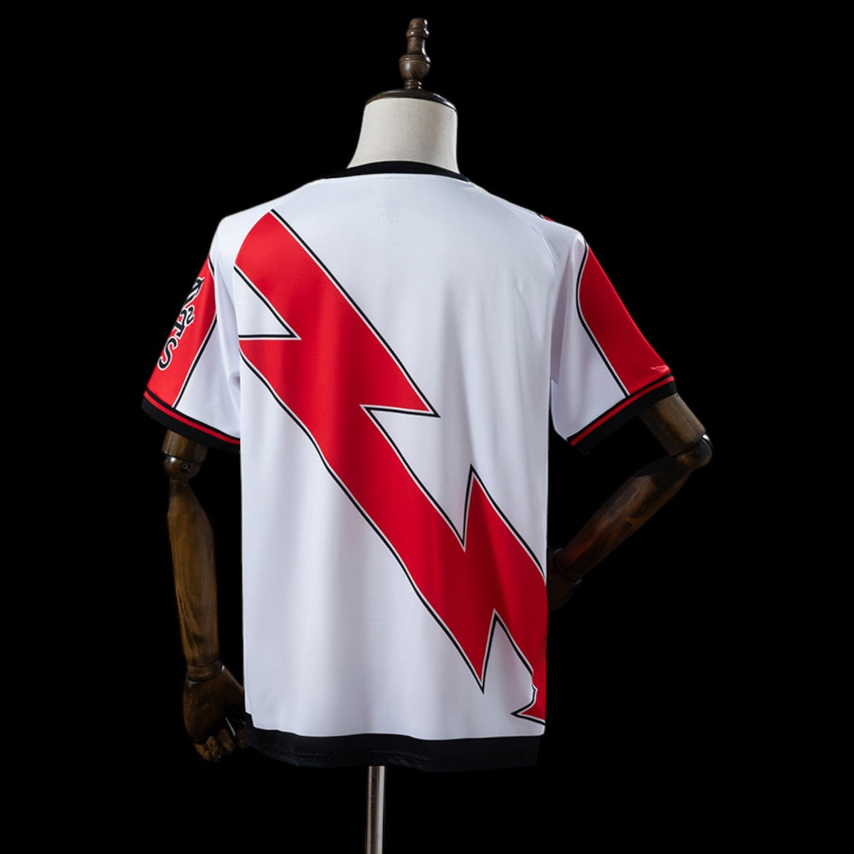 Maillot Rayo Vallecano 25/26 version fan — vue dos