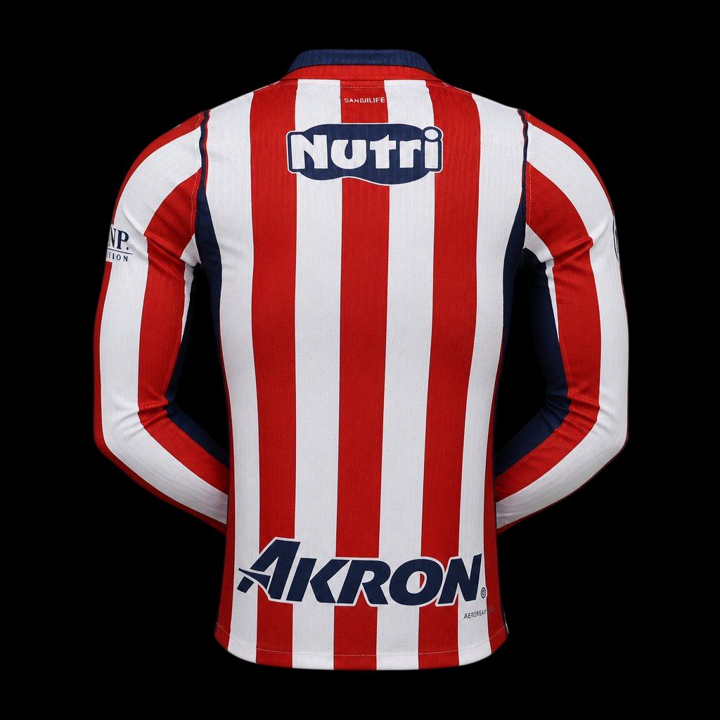 Maillot manches longues Chivas 26/27 version joueur — vue dos