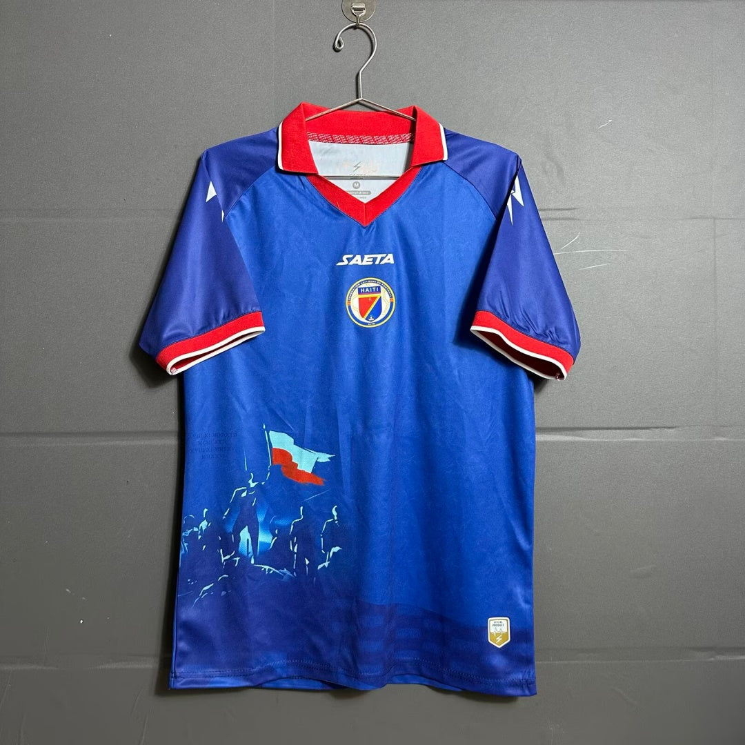 Maillot Haiti 2026 version fan — vue face
