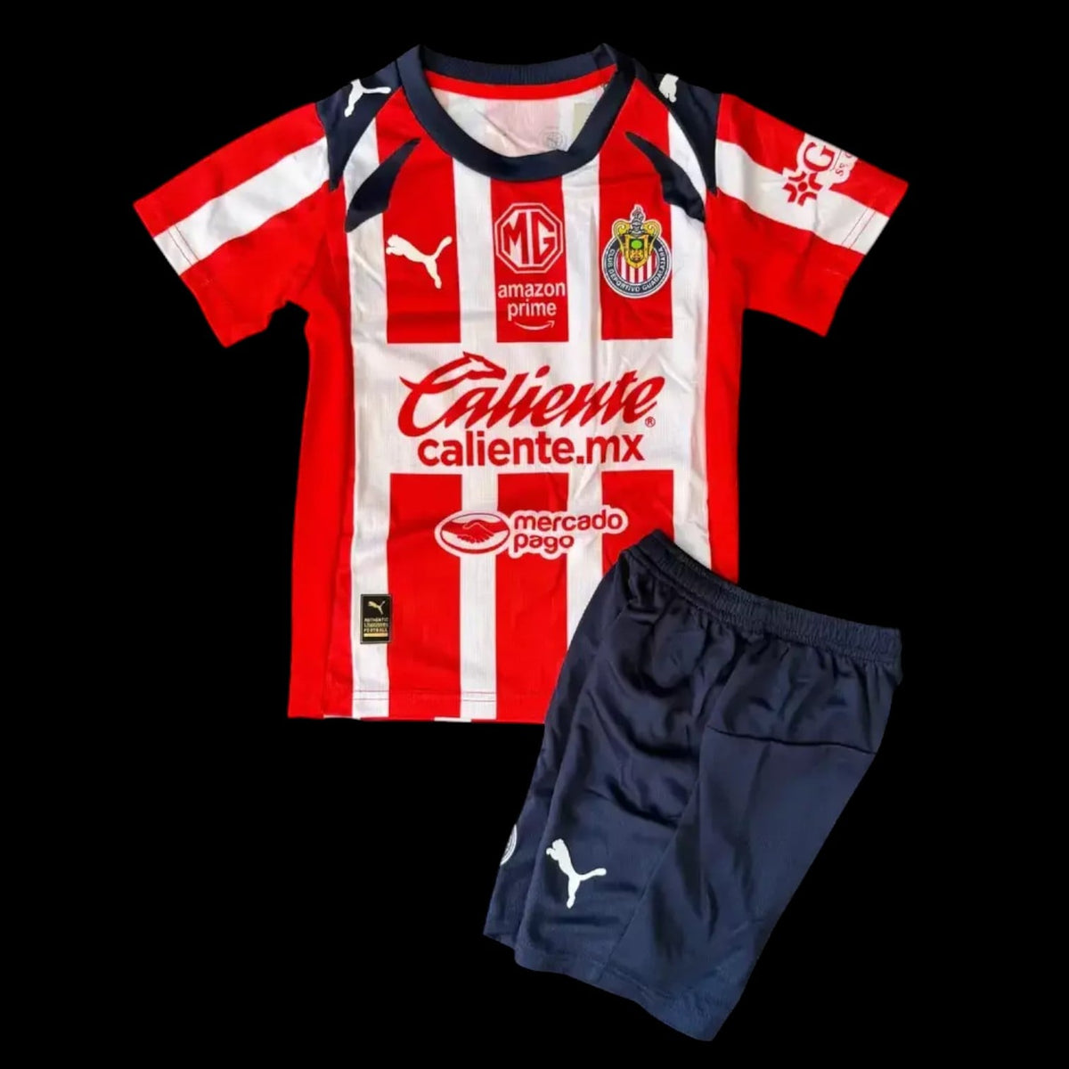 Maillot enfant Chivas 25/26 version fan — vue face